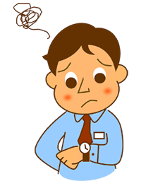 時間のないサラリーマン